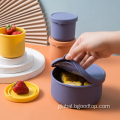 Silicone Kitchenware Round food storage container Supplier